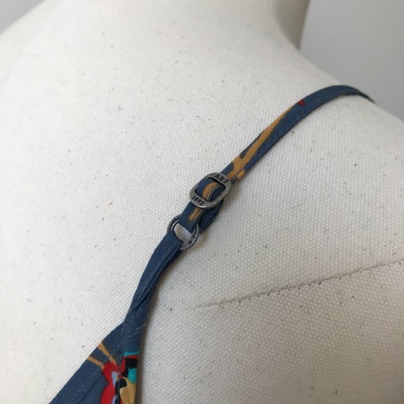 Abercrombie & Fitch Blue Butterfly Tank Blouse - Picture 7 of 7